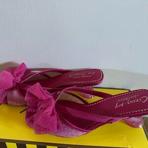 Sam Edelman Pink Bow Heels